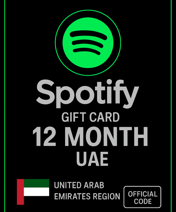 Spotify 12 Months Subscription UAE