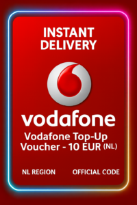 Vodafone Top-Up Voucher - 10 EUR (NL)