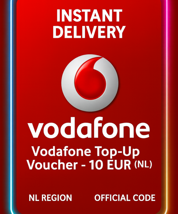 Vodafone Top-Up Voucher - 10 EUR (NL)