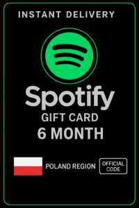 Spotify Gift Card Poland - 6 Month PL