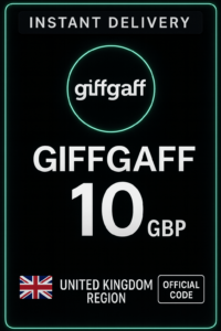 giffgaff Top-Up Voucher - 10 GBP