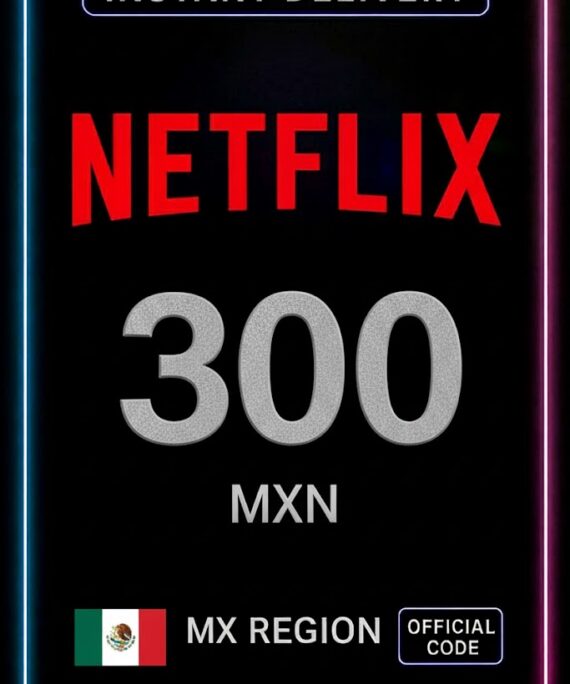 Netflix Gift Card 300 MXN