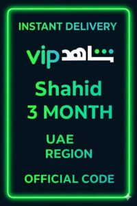 Shahid 3 MONTH (UAE)
