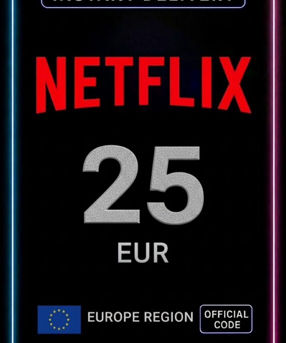 Netflix Gift Card 25 Euro