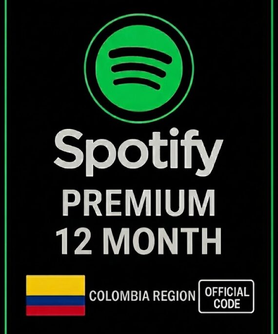 Spotify Colombia 12 Month