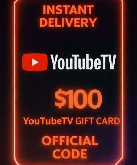 YouTube TV Gift Card - 100$