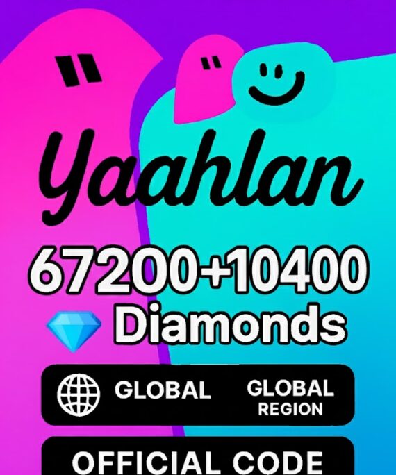 Yaahlan 67200+10400 Diamonds (Global)