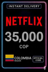 Netflix Gift Card 35.000 COP