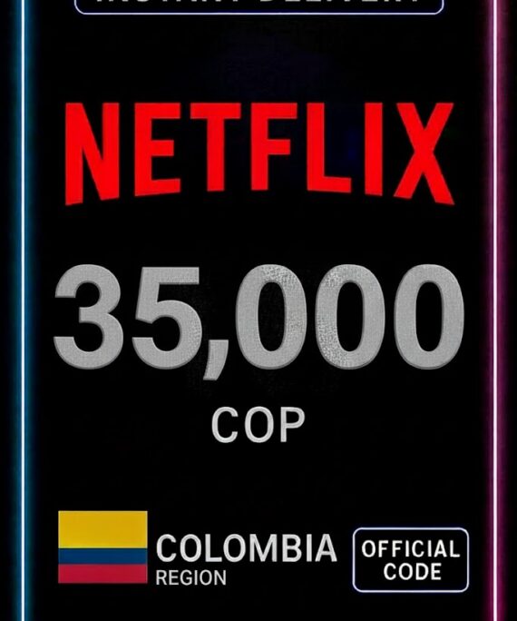 Netflix Gift Card 35.000 COP