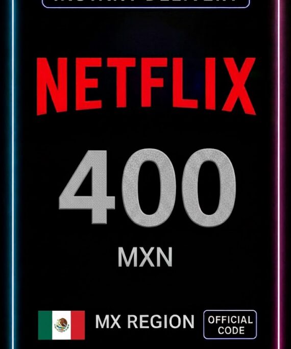 Netflix Gift Card 400 MXN