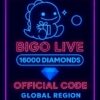 Bigo Live - 16000 Diamonds (Global)