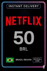 Netflix Gift Card 50 BRL BR
