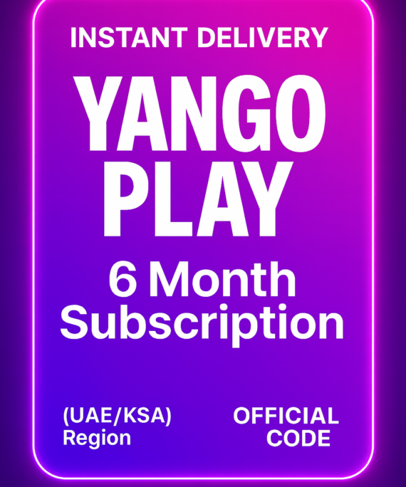 Yango Play 6 Month Subscription (UAE/KSA)