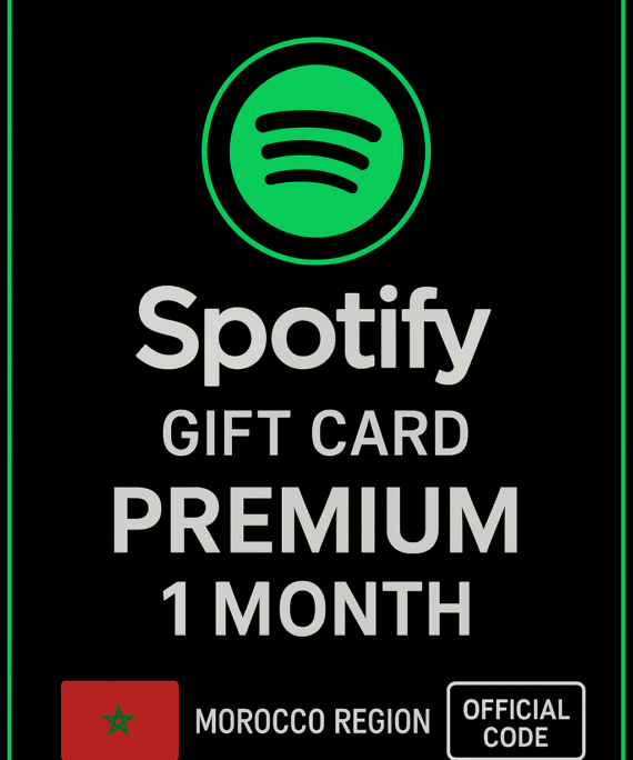 Spotify Gift Card Morocco - 1 Month Premium