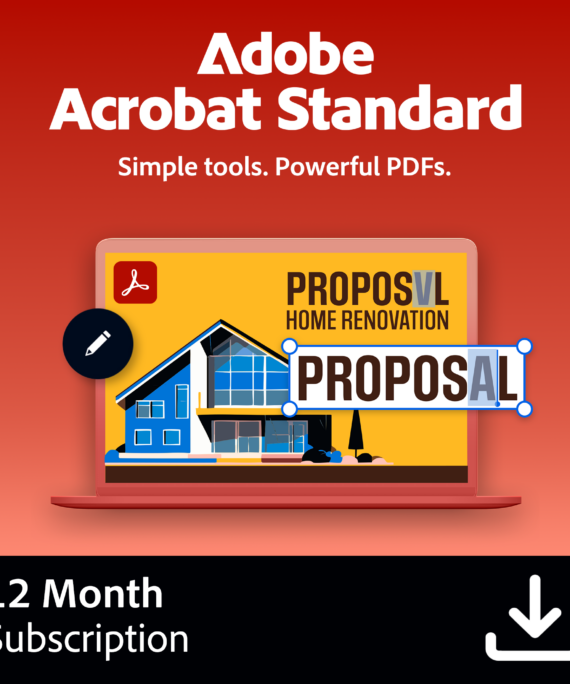 Adobe Acrobat Standard 1Y Sub ESD TR