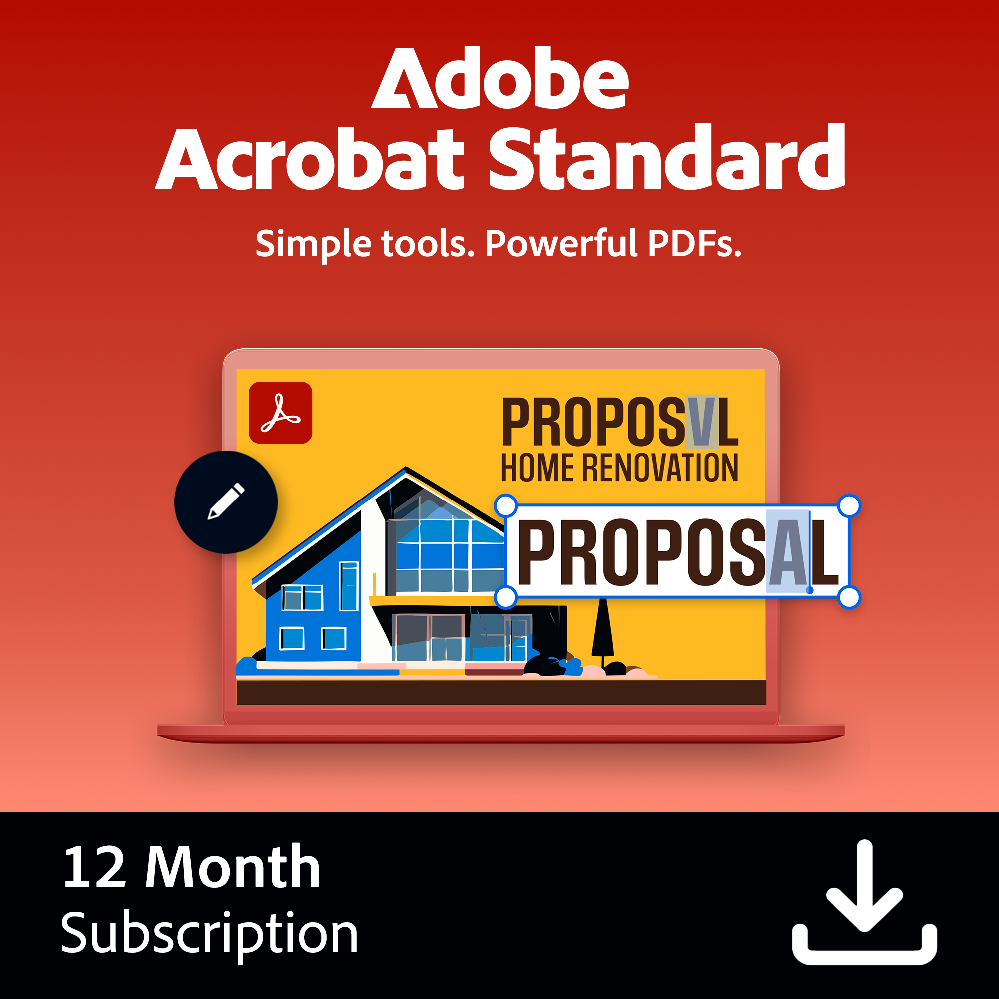 Adobe Acrobat Standard 1Y Sub ESD TR