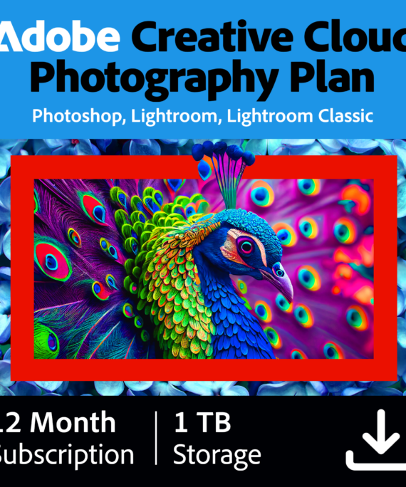 Adobe Creative Cloud Photography plan 1TB 1Y Sub ESD TR
