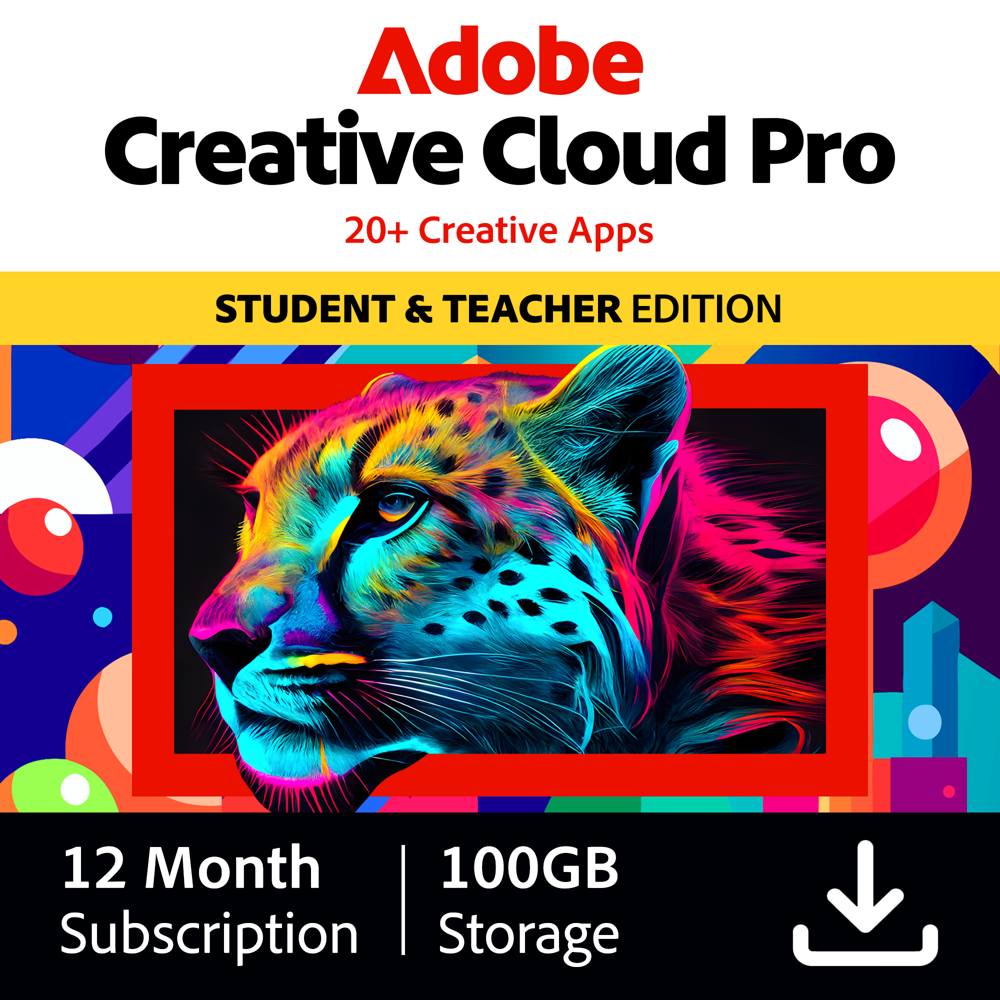 Adobe Creative Cloud Pro STE 1Y Sub ESD TR