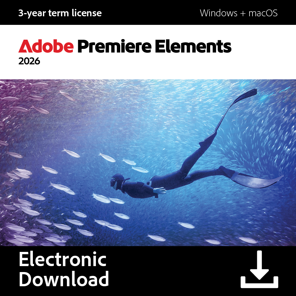 Adobe Premiere Elements 2026 3Y ESD TR