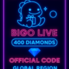Bigo Live - 400 Diamonds (Global)