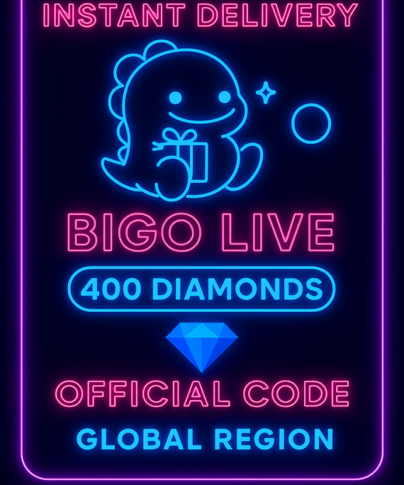 Bigo Live - 400 Diamonds (Global)