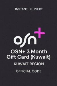 OSN+ 3 Month Gift Card (Kuwait)
