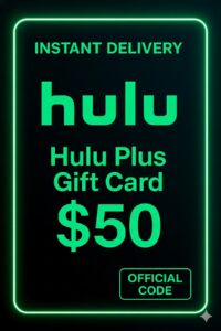 Hulu Plus Gift Card $50