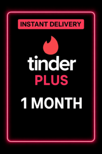Tinder Plus Code - 1 Month