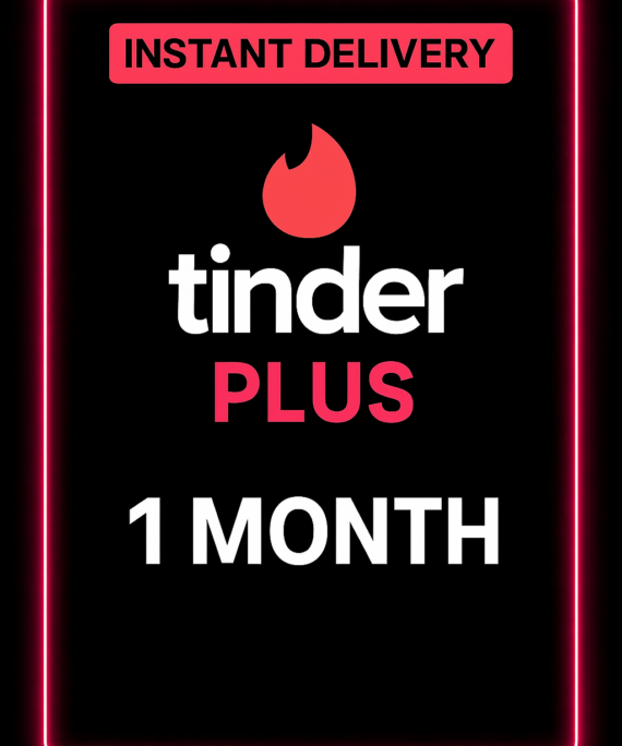 Tinder Plus Code - 1 Month