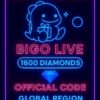 Bigo Live - 1600 Diamonds (Global)