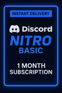 Discord Nitro Basic - 1 Month Subscription