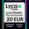 Lyca Mobile Top-Up Voucher - 20 EUR (NL)