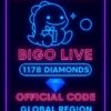 Bigo Live - 1178 Diamonds (Global)