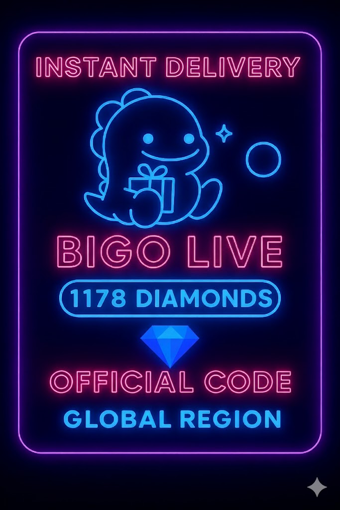 Bigo Live - 1178 Diamonds (Global)