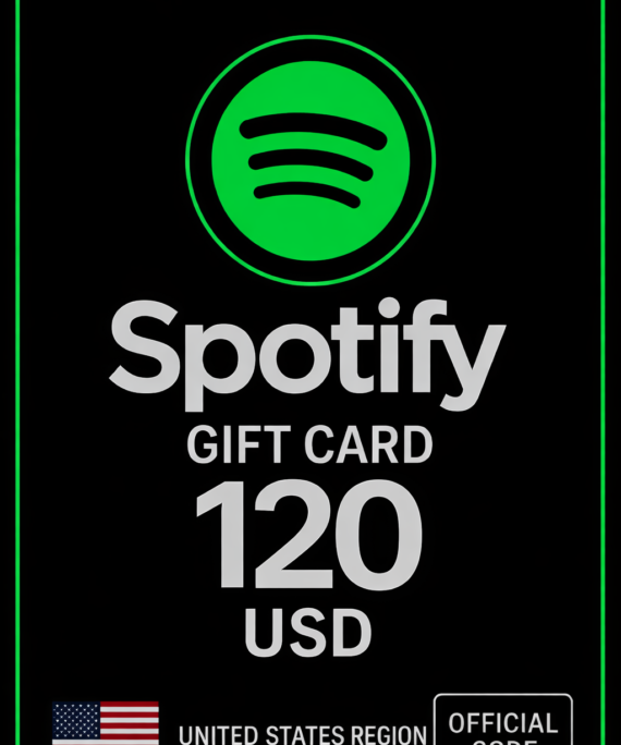 Spotify Gift Card - 120 Usd
