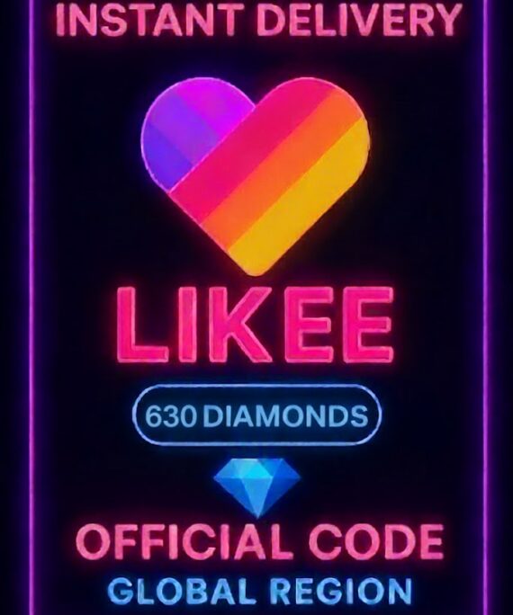 Likee 630 Diamonds Code - 15$