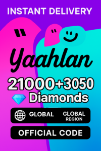Yaahlan 21000+3050 Diamonds (Global)
