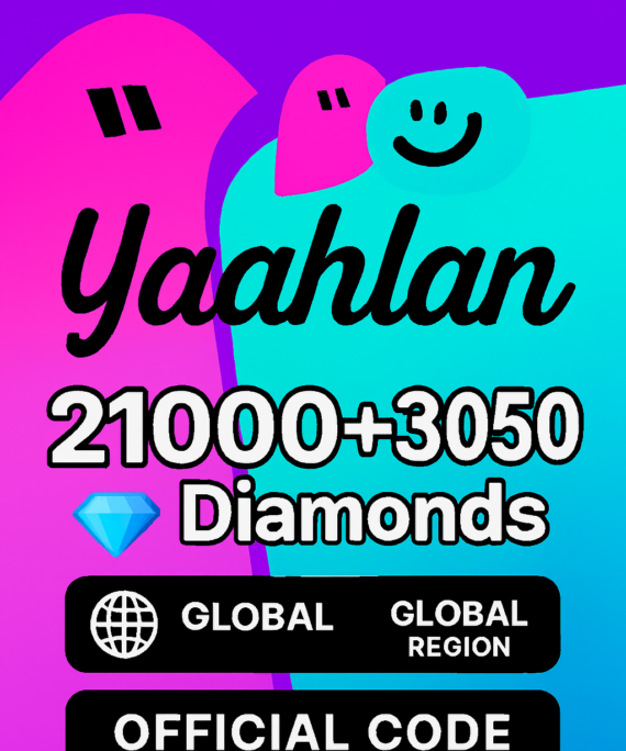 Yaahlan 21000+3050 Diamonds (Global)