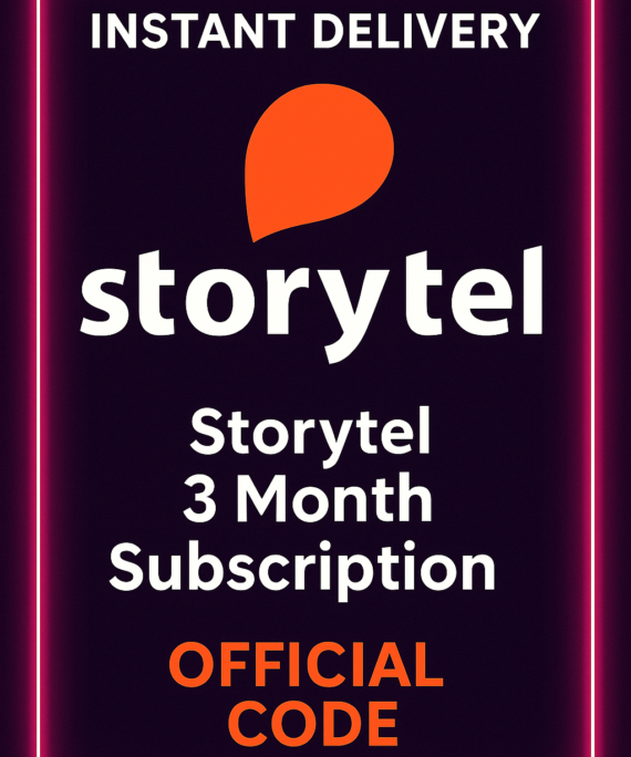 Storytel 3 Month Subscription | Jordan - (Levant)