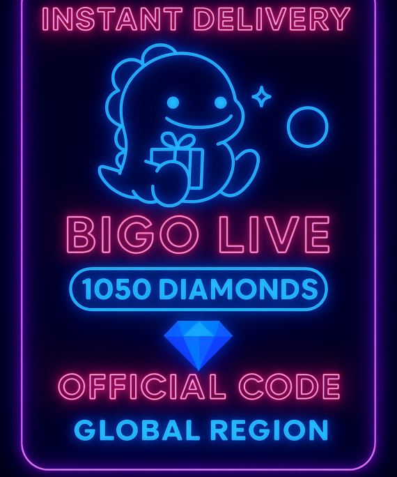Bigo Live - 1050 Diamonds (Global)