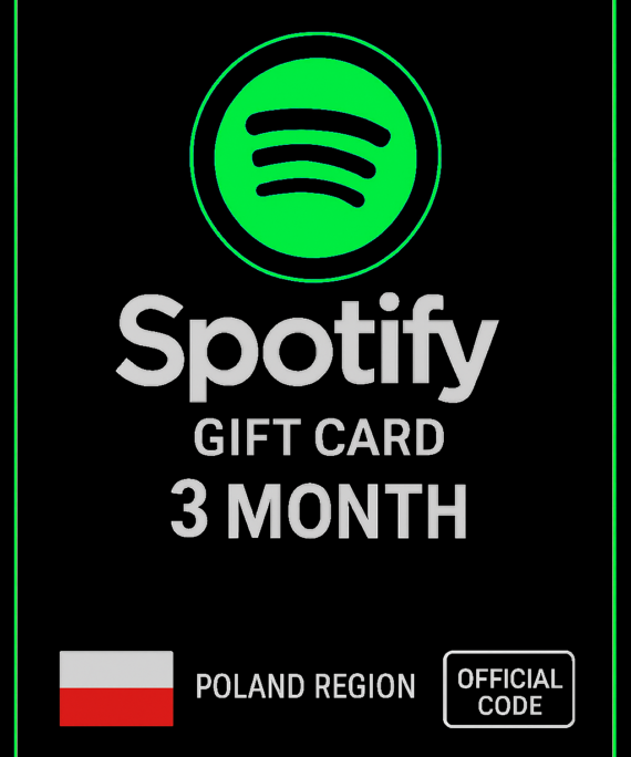 Spotify Gift Card Poland - 3 Month PL