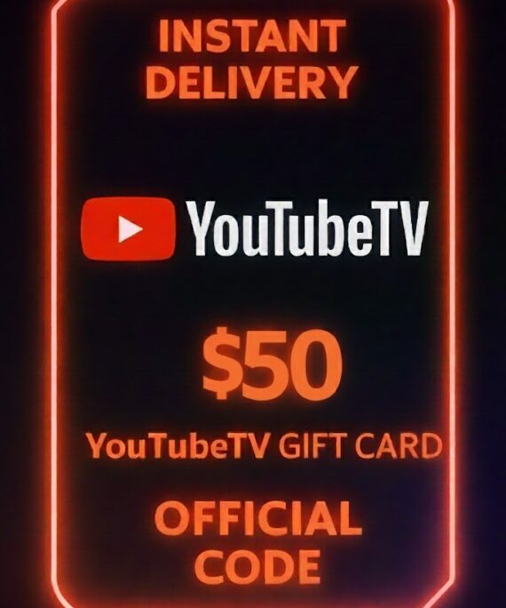 YouTube TV Gift Card - 50$