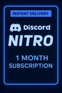 Discord Nitro - 1 Month Subscription