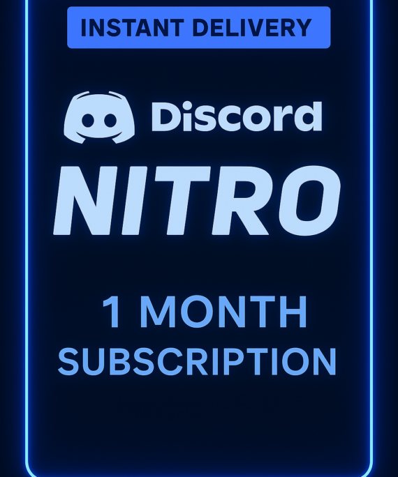 Discord Nitro - 1 Month Subscription