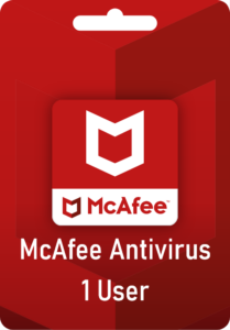 McAfee Antivirus 1 User