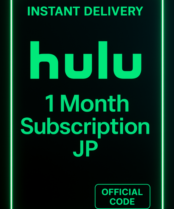 Hulu 1 Month Subscription JP