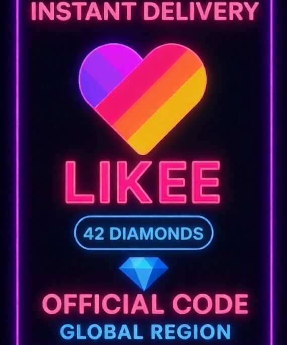 Likee 42 Diamonds Code - 1$
