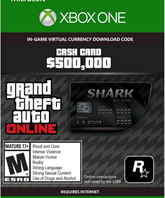 GTA Online: Bull Shark Cash Card (Xbox One) TR - Xbox Key