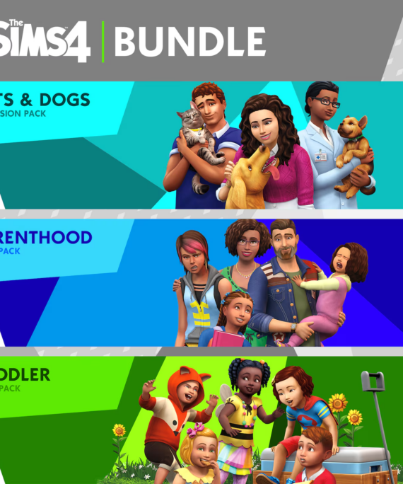 The Sims 4: Bundle (Cats & Dogs, Parenthood, Toddler Stuff) - Xbox Key