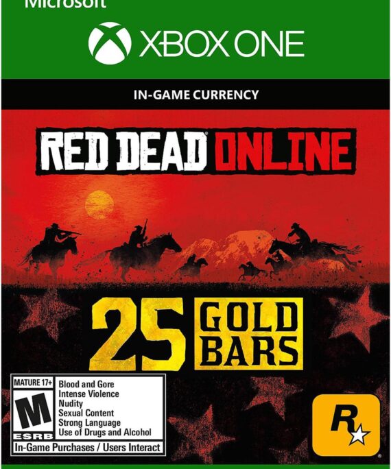 Red Dead Redemption 2: 25 Gold Bars - Xbox Key